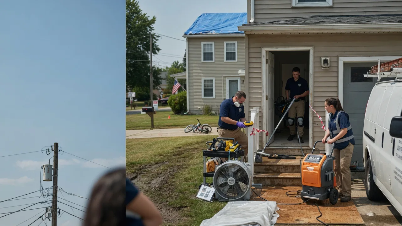 Water Damage Repair in Elmwood Park, IL near me